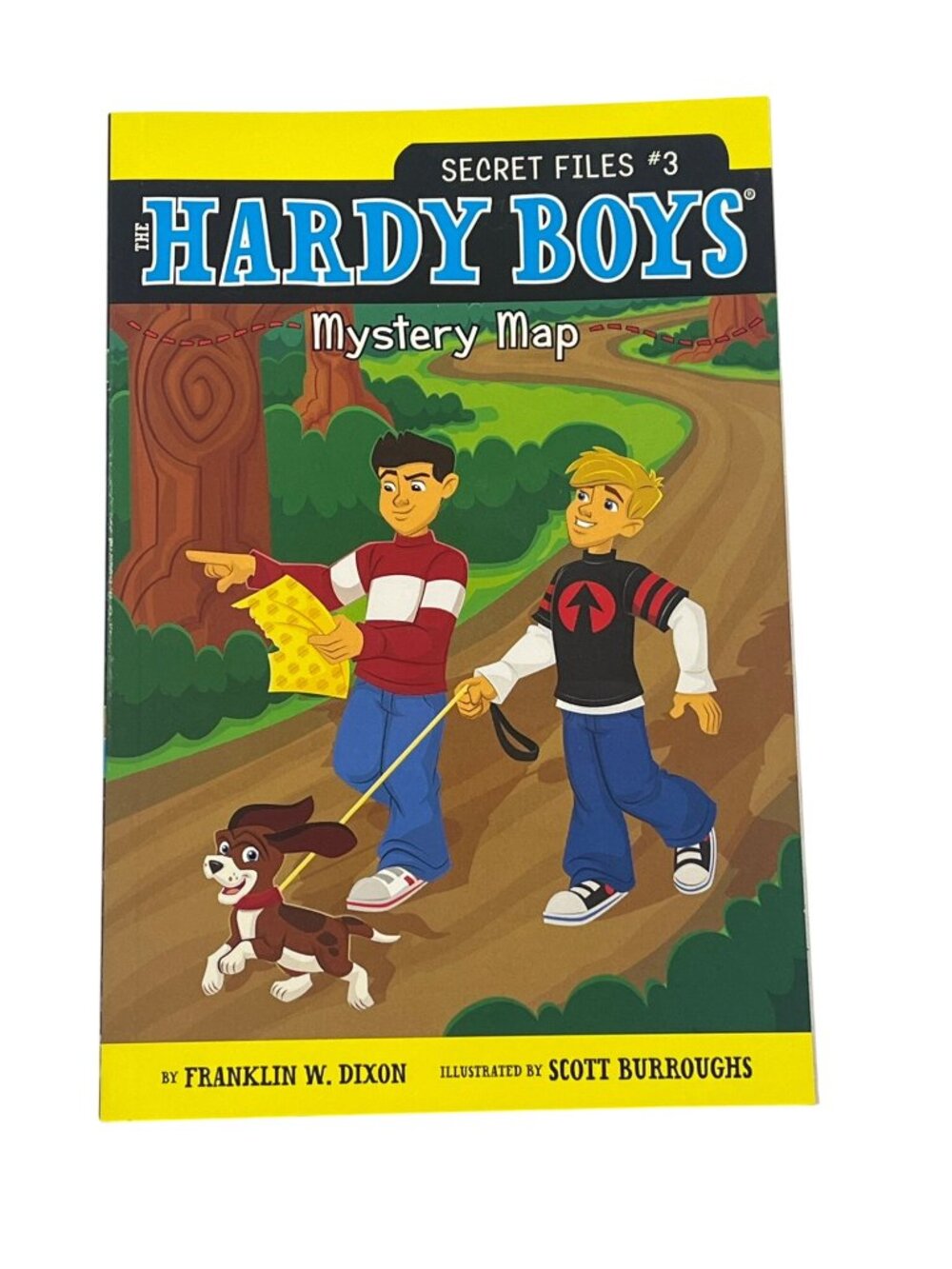 Hardy Boys Secret Files #3 Mystery Map Kids Chapter Book New